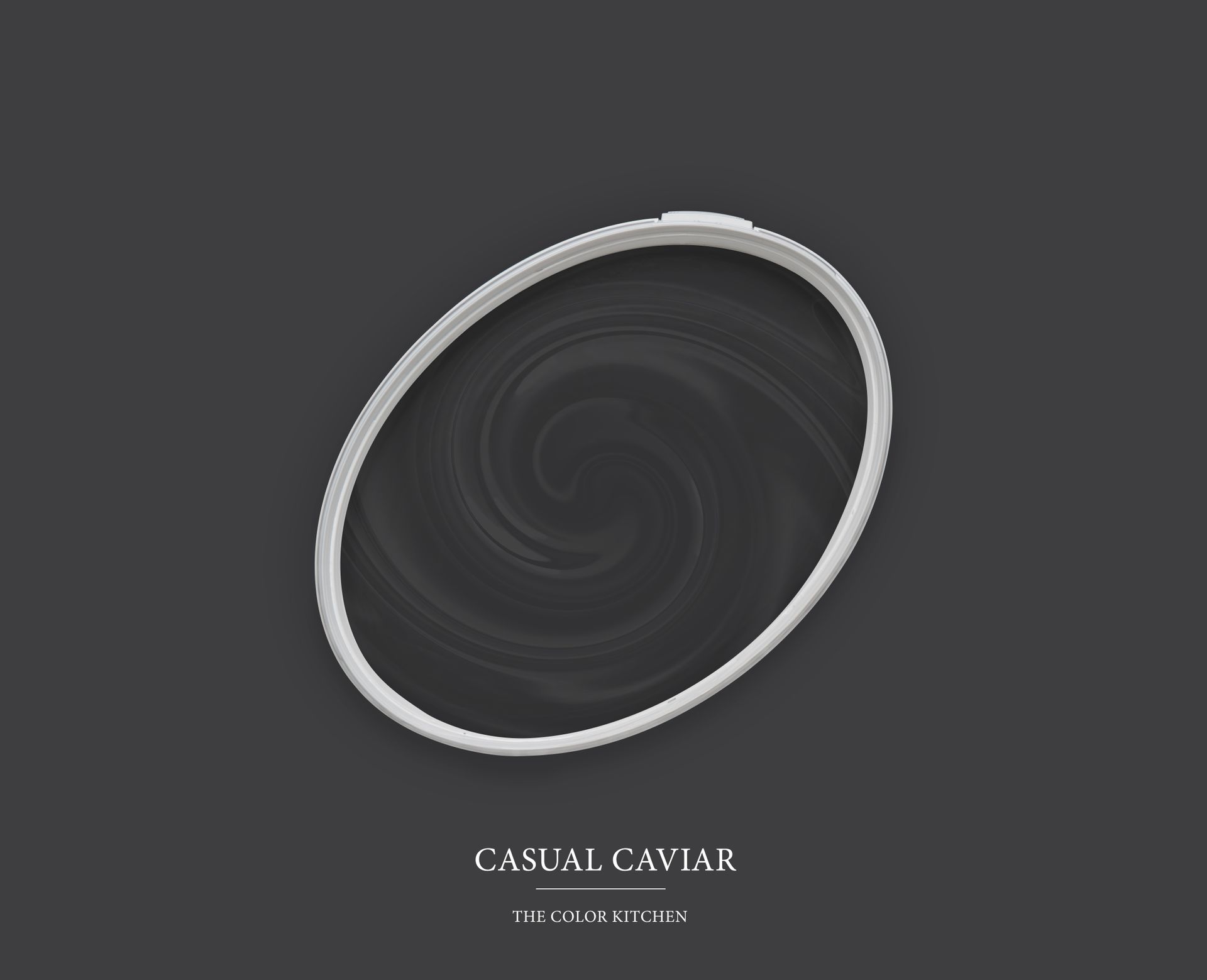 Wandfarbe The Color Kitchen TCK1007 Casual Caviar