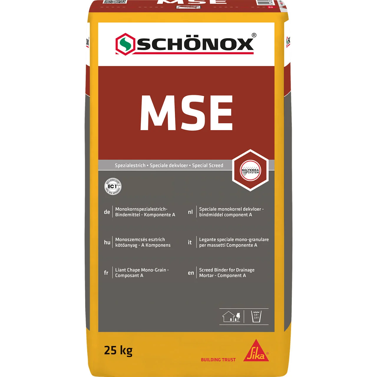 SCHÖNOX® MSE Monokorn-Spezial-Estrich Bindemittel