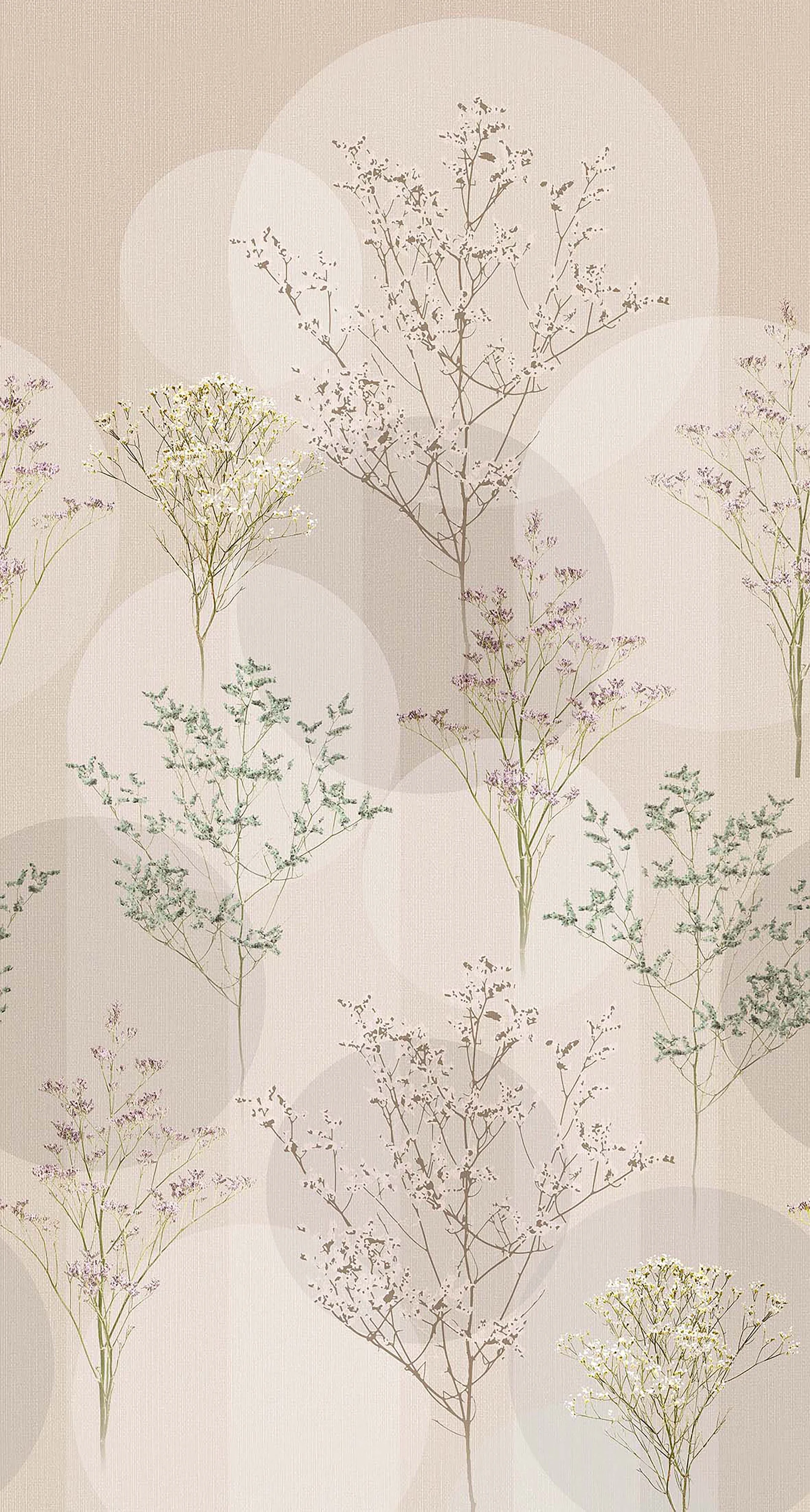 Botanische Tapete beige Erismann 226820